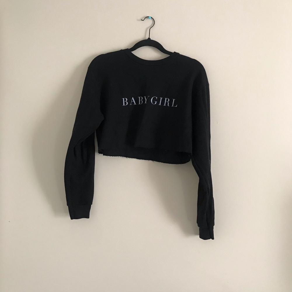 Cropped sweater